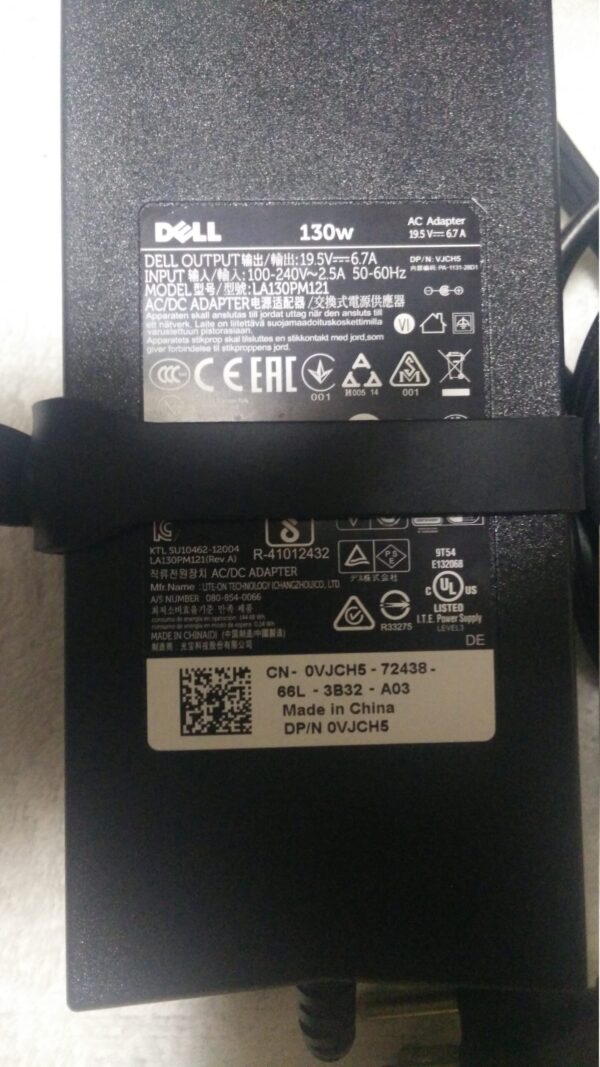 DELL DOCKING STATION K07A002 E-Port Replicator USB 3.0 & 130W Power Adapter - Image 4