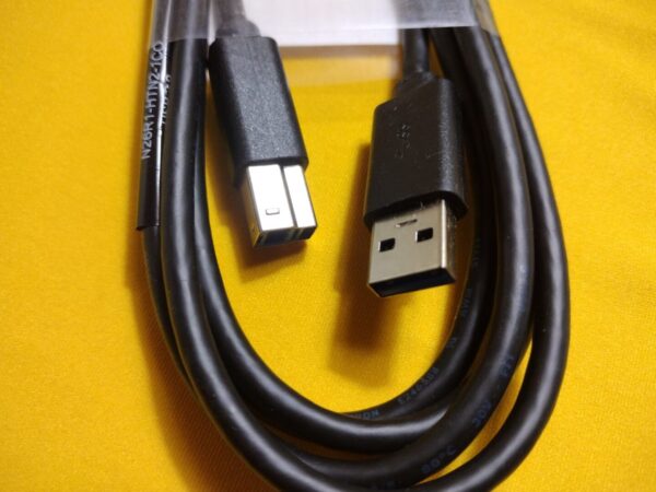 6 Foot Black USB 3.0 SuperSpeed Cable - 6 FT, 6FT - USB-A to USB-B, USB Type-A to Type-B - Image 3