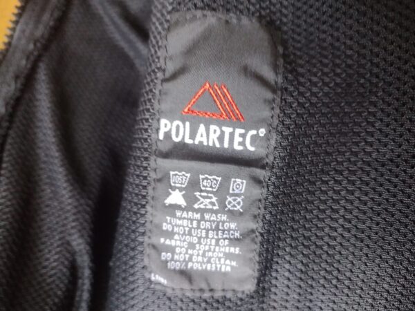 Military Black Polartec Fleece Jacket, Synthetic ECWCS Cold Weather, LARGE - Image 4