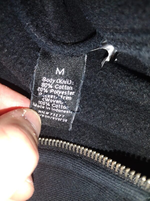 Men's Apt 9 Black Medium M Pocketed Jacket Light Collared - Image 2