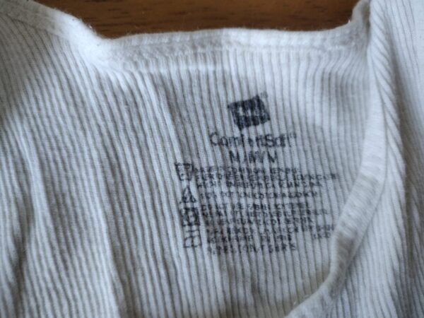 Hanes Men's Tagless Comfort Fit 5-Pack Long Tank Top - White - Size M - Image 2