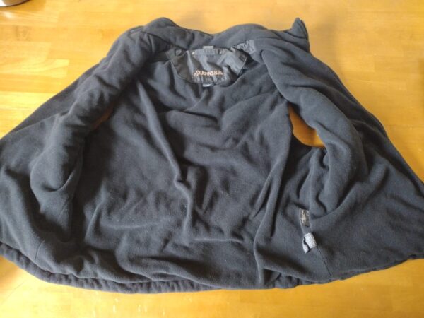 St John's Bay Puffer Vest Men's Size Medium Black and Gray Zip Up Men's M - Image 6
