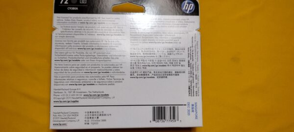 NEW HP DESIGNJET 72 Gray Photo Black Printhead C9380A SEALED EXPIRED DEC 2020 - Image 2