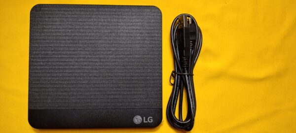 LG Slim Portable DVD Writer GP50NB40 with USB Cable - Image 4