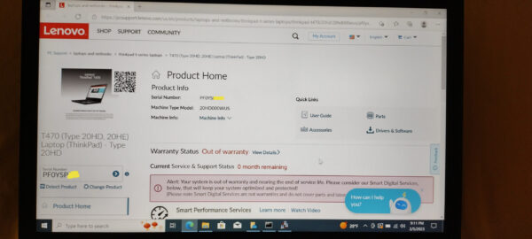 Lenovo ThinkPad T470 14.1" i5-7200U 32GB RAM 256GB SSD FHD USB-C W10P FPR BATTS & SLEEVE - Image 10