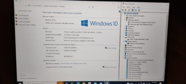 DELL LATITUDE 7420 i5-1135G7 16GB RAM 512GB SSD FHD TB4 USBC SC FPR IR CAM W10P - Image 11