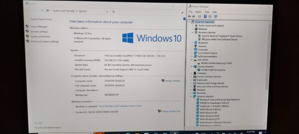 DELL LATITUDE 7420 2-IN-1 i7-1185G7 16GB 512GB SSD W10P TB4 VERIZON LTE WTY 2024 - Image 10