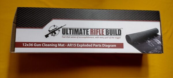Ultimate Rifle Build Gun Cleaning Mat Exploded Parts Diagram & Magnetic Tray - Image 2
