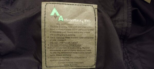 Advantex Black Polyester Pants LEO/Security Guard Size Large Regular - Image 3