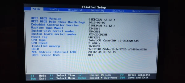 LENOVO THINKPAD T430 i7-3632QM 16GB 2133MHZ 256GB SSD 1TB HDD BIOS UNLOCK & MORE - Image 9