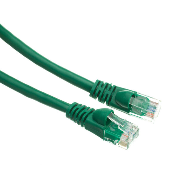 Green CAT5e CAT5 50 Foot Cable for Network, Ethernet LAN - Image 2
