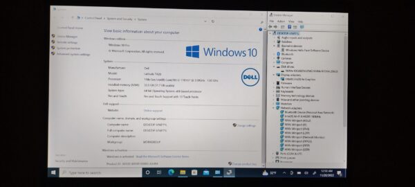 DELL LATITUDE 7420 2-IN-1 i7-1185G7 32GB RAM 256GB SSD FHD TB4 W10 WARRANTY 2025 - Image 11