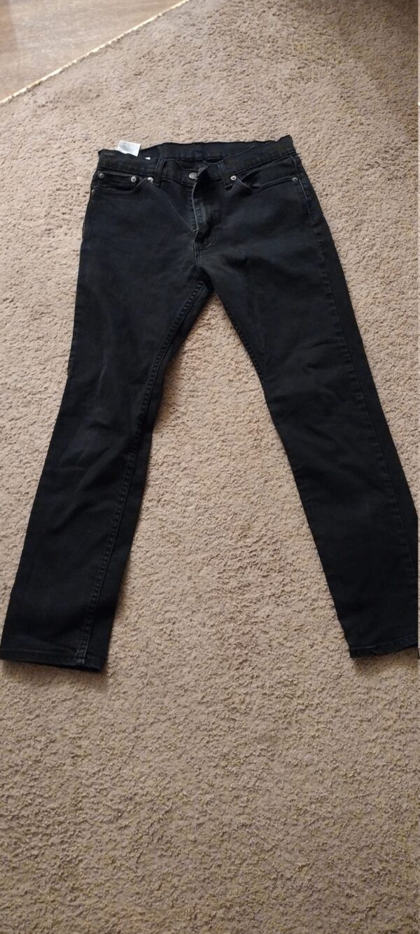 Levi's 511 Jeans Men's 30x30 Faded Black Slim-Fit Stretch Denim Skinny