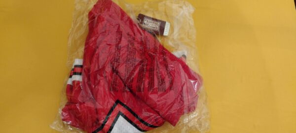 Mitchell & Ness NBA SWINGMAN ROAD SHORTS BULLS 97-98 Red MEDIUM *NEW* - Image 4