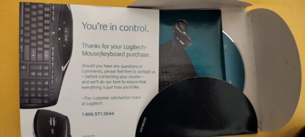 Logitech MX Revolution Wireless Mouse M-RCL124, Receiver C-UV35, Charger L-LN13, DOCS - Image 9