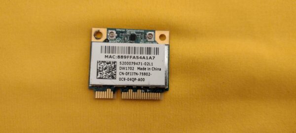Dell Inspiron 15 Atheros N5050 Wireless Mini PCI-E DW1702 Half Card AR5B195 FJJTN