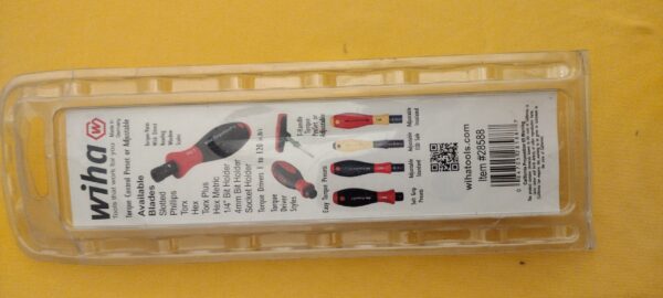WIHA TOOLS HEX TORQUE CONTROL BLADE 5/32" Hex Chaft 28588 GERMANY - Image 2