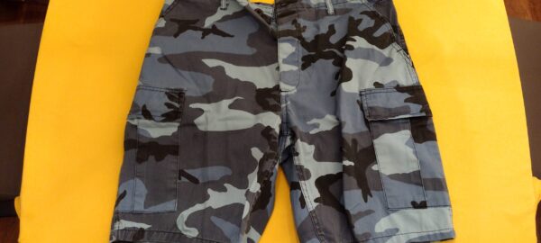 Rothco Shorts Camo BDU Military Style Cargo Sky Blue Camouflage Mens 65218 - Image 5
