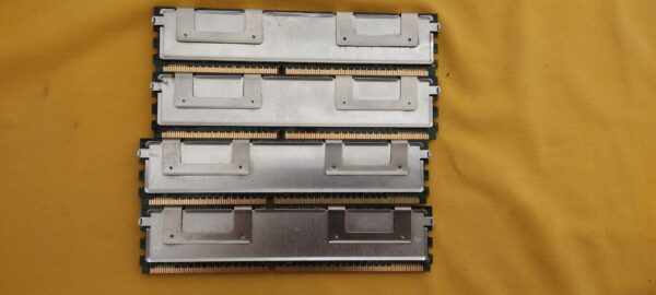 Qimonda 4GB (4x1GB) PC2-5300F DDR2 2Rx4 Server Memory RAM HYS72T256520HFD-3S-B - Image 4