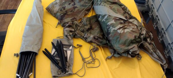USGI Litefighter 1 Multicam OCP Camouflage Individual Combat Shelter 1 Man Tent - Image 3