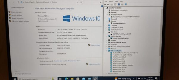 DELL LATITUDE 7430 14" i7-1255U 16GB RAM 512GB SSD FHD TB4 W10P FPR PRO WTY 2025 - Image 10
