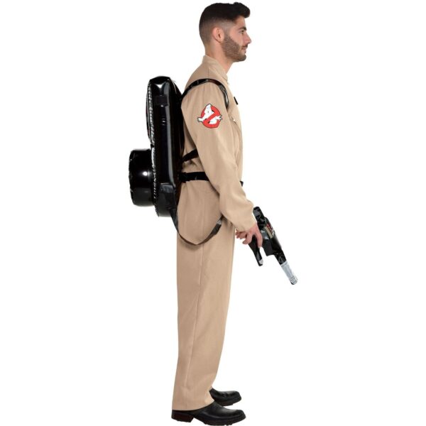 Ghostbusters Halloween Costume Proton Pack Adults, Standard Jumpsuit Party City - Image 2