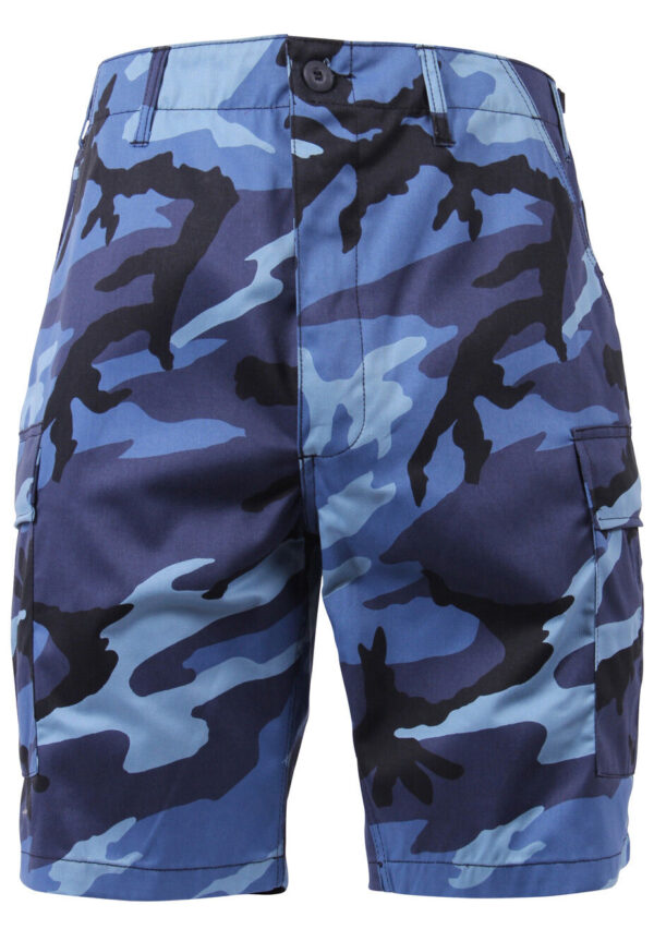 Rothco Shorts Camo BDU Military Style Cargo Sky Blue Camouflage Mens 65218