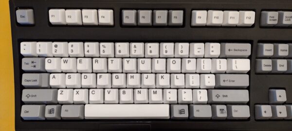 Unicomp Inc Model M Ultra Classic Black USB Buckling Keyboard White Grey Keys - Image 3