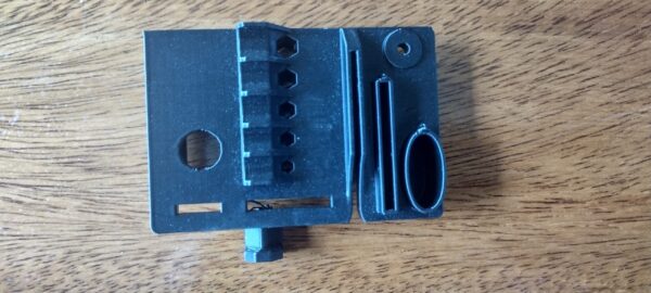 Ender 3 & Ender 3 Pro Tool Holder Mount (PLA, Black) - Image 3