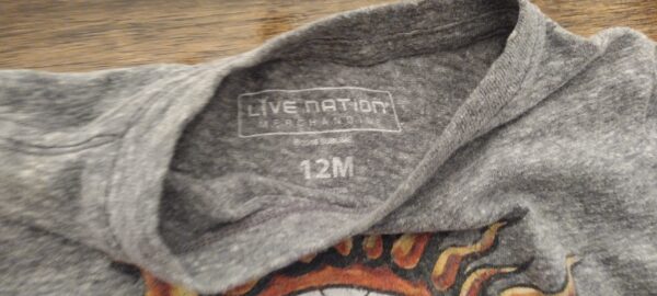 2016 SUBLIME SUN OCEAN Infant 12M Mo Month T-SHIRT baby kids Rock Live Nation Gray - Image 3