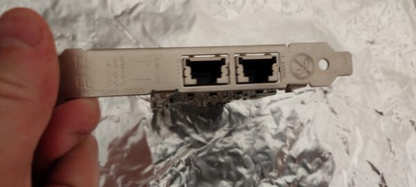 Dell 0F169G F169G Broadcom BCM5709C NETXTREME II Dual Port Gigabit PCIe NIC - Image 4