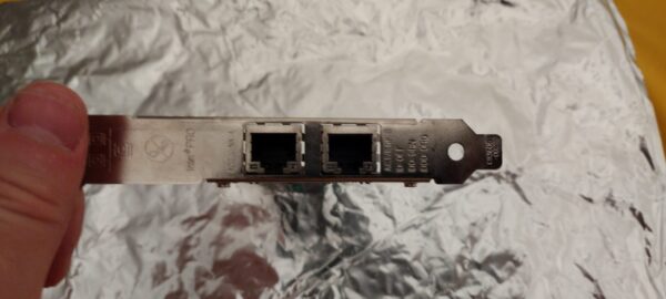 Intel E1G42ET 1G RJ-45 Dual Port PCI-E Network Interface Card Dell G174P 1P8D1 - Image 4