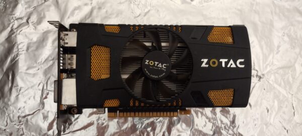 ZOTAC NVIDIA GTX550 Ti 1GB GPU 192BIT GDDR5 Video Graphics Card
