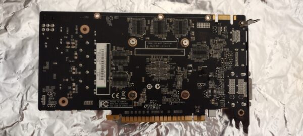ZOTAC NVIDIA GTX550 Ti 1GB GPU 192BIT GDDR5 Video Graphics Card - Image 2