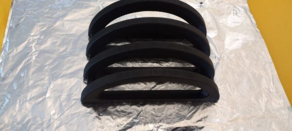 Laptop Stand Triple Stand 3D Printed Black