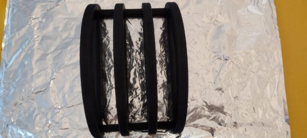 Laptop Stand Triple Stand 3D Printed Black - Image 4