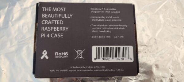 Flirc Raspberry Pi 4 Case Silver - Image 8