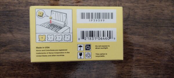 2 KATUN YELLOW SOLID INK STICKS 108R00928 for XEROX COLOR QUBE 8570 P/N 39399 - Image 3
