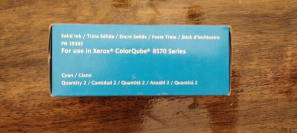 2 KATUN Cyan SOLID INK STICKS 108R00926 for XEROX COLOR QUBE 8570 P/N 39395 - Image 2