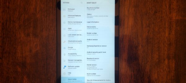 Samsung Galaxy Tab E SM-T377A 16GB 8" 4G LTE WiFi (AT&T) Tablet - Image 3