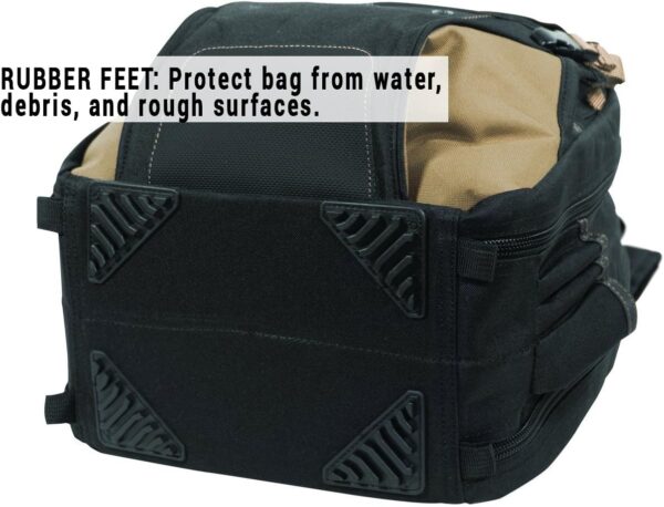 CLC Work Gear 1134 Carpenter's Tool Backpack, 44 Pockets, Padded Back Support - Image 6