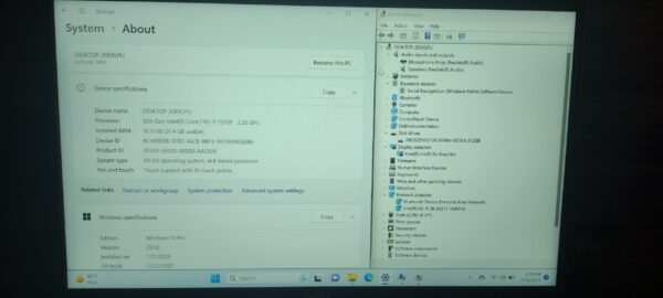 DELL LATITUDE 7430 i7-1270P 32GB LPDDR5 512GB SSD FHD TOUCH TB4 W11 PRO WTY 2026 - Image 9