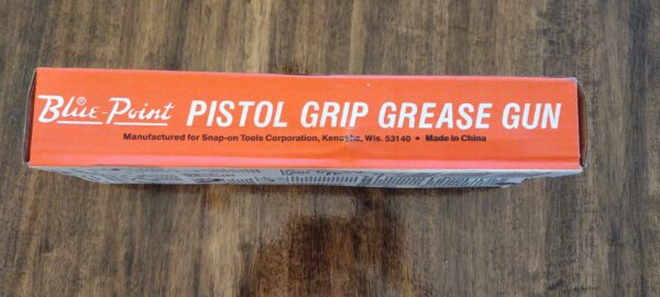 Snap-On Blue Point Grease Gun GA-472 Pistol Grease Gun NEW! - Image 2