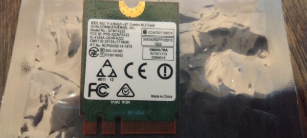 Atheros QCNFA222 AR5BWB222 2.4/5GHz BT4.0 802.11ABGN Wifi Card 4K380 M.2 Adapter - Image 2