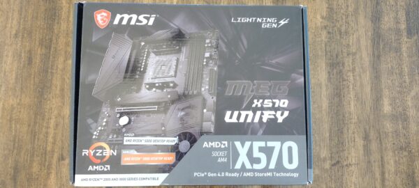 MSI MEG X570 UNIFY AM4 AMD X570 SATA 6Gb/s ATX AMD Motherboard
