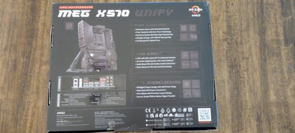 MSI MEG X570 UNIFY AM4 AMD X570 SATA 6Gb/s ATX AMD Motherboard - Image 2
