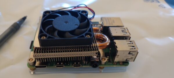 Raspberry Pi 4 Model B 4B 4GB RAM KIT, Power Adapter, Ultra Thin ICE Tower Cooler - Image 4