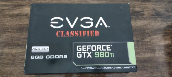 EVGA GeForce GTX 980 Ti CLASSIFIED GAMING ACX 2.0+ 6GB GDDR5 GRAPHICS CARD
