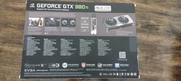 EVGA GeForce GTX 980 Ti CLASSIFIED GAMING ACX 2.0+ 6GB GDDR5 GRAPHICS CARD - Image 9