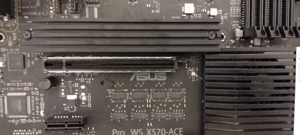 ASUS PRO WS X570-ACE AMD AM4 ATX Workstation Motherboard with 3 PCIe 4.0 X16 - Image 4